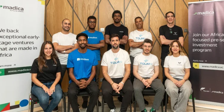 Madica Backs Five African Startups Including Nigerian ChipMango 1 A picture of the madica ventures team