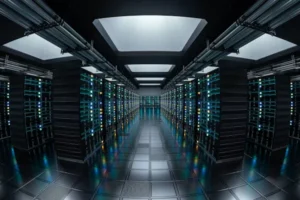 What Is a Data Centre, and Why Is Africa Building So Many? 2 Rows of servers inside a data centre, the physical reality behind what most people call the cloud