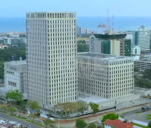 The Bank of Ghana headquarters, which granted dLocal an Enhanced Payment Service Provider licence