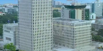 The Bank of Ghana headquarters, which granted dLocal an Enhanced Payment Service Provider licence