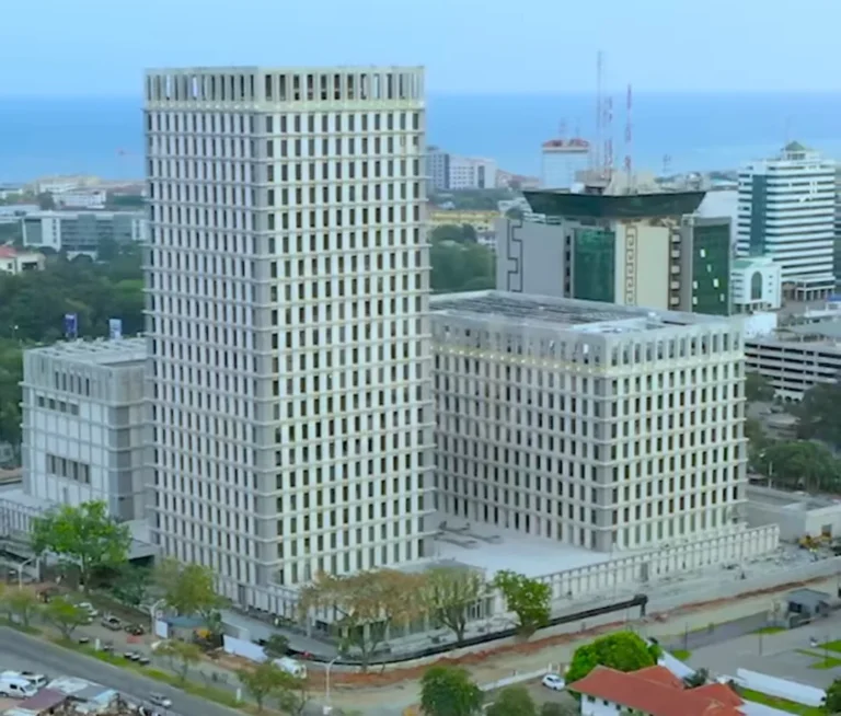 The Bank of Ghana headquarters, which granted dLocal an Enhanced Payment Service Provider licence