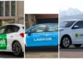 Nigeria Chose Bolt and inDrive Long Before Uber Left 3 Ride-hailing vehicles in Lagos traffic, where Bolt, inDrive and LagRide now compete for Uber's displaced riders
