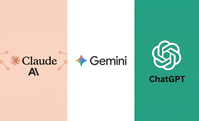 a picture of claude, gemini and chatgpt