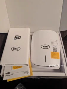 I Used MTN's ODU for a Month. Here's the Honest Verdict. 3 An MTN ODU device in an open box