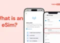 Banner showing how to add an esim to iphone