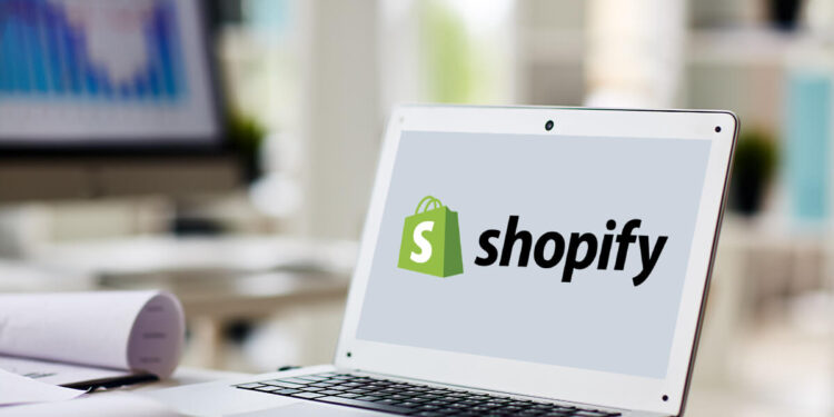 Paystack Launches First Onsite Shopify Card Checkout In South Africa 1 An image of a shopify website on a laptop