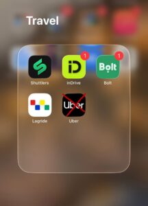 Nigeria Chose Bolt and inDrive Long Before Uber Left 2 Uber cancelled in Nigeria