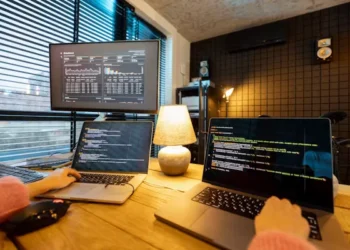 Code on a laptop screen, illustrating Hacktron AI security research that reached OpenAI's internal systems
