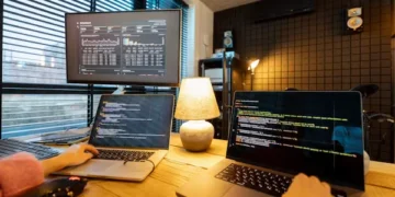Code on a laptop screen, illustrating Hacktron AI security research that reached OpenAI's internal systems
