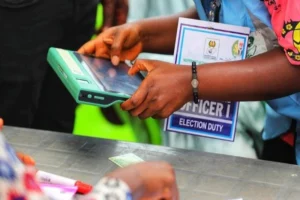 An INEC BVAS electoral device