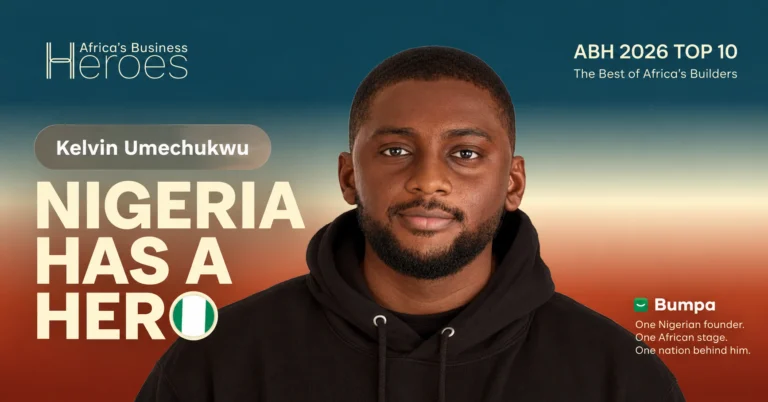 Kelvin Umechukwu named among Africa's Business Heroes 2026 Top 10 finalists