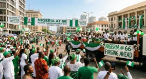 An image of Nigeria at 66