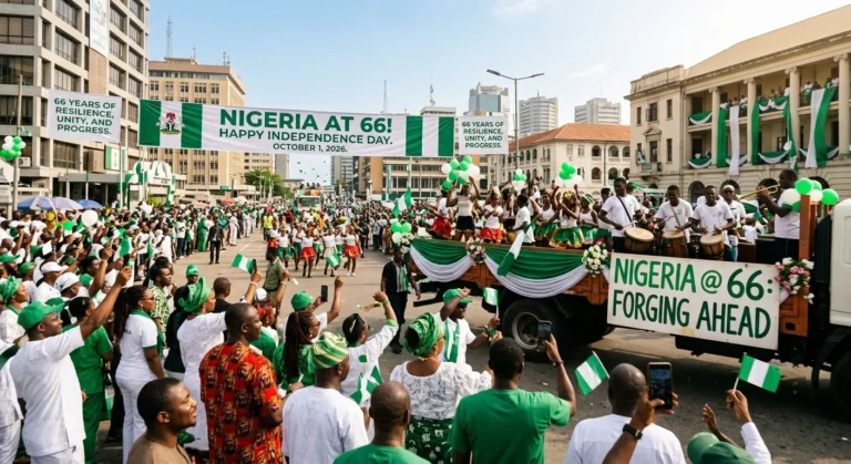 An image of Nigeria at 66