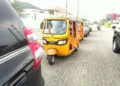 An image of an indrive tricycle