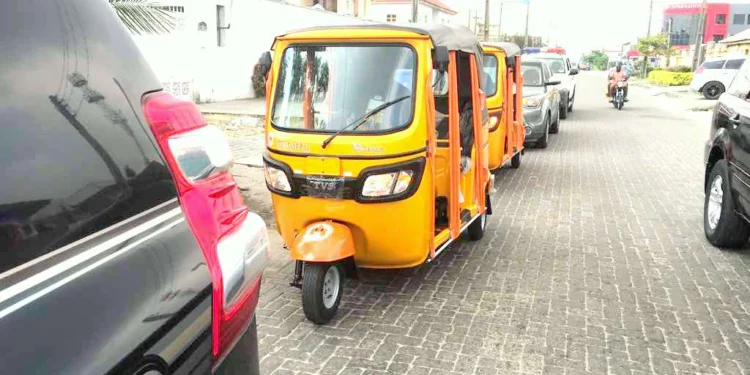 An image of an indrive tricycle