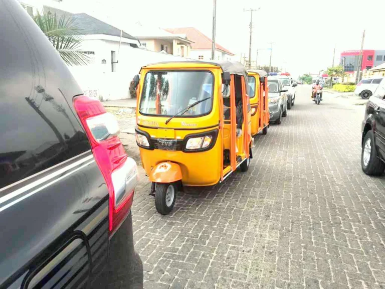 An image of an indrive tricycle