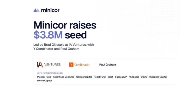 Minicor Raises $3.8 Million