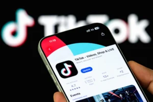 An image of Tiktok app