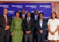 An image of Econet InfraCo officials