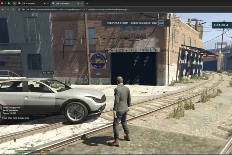 An image of GTA online playing in browsers