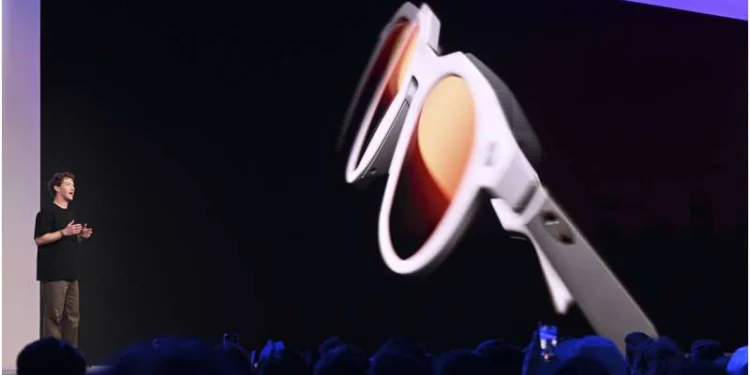 An image of Meta glasses launch