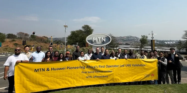 MTN SA Hits 10Gbps in Upper 6GHz 5G-Advanced Trial